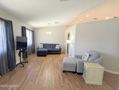 Enjoy the best of Southern Arizona living in this beautifully on San Ignacio Golf Club in Arizona - for sale on GolfHomes.com, golf home, golf lot