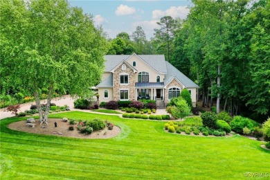 **Outstanding custom French country home in Kinloch with front on Kinloch Golf Club in Virginia - for sale on GolfHomes.com, golf home, golf lot