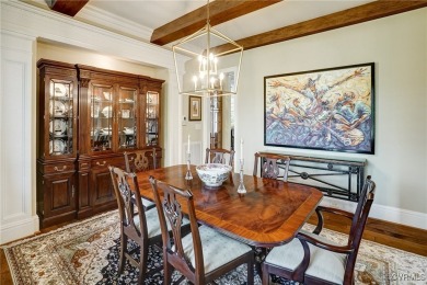 **Outstanding custom French country home in Kinloch with front on Kinloch Golf Club in Virginia - for sale on GolfHomes.com, golf home, golf lot