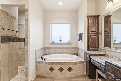 Gorgeous 2,522sqft home on .5 park-like acres in the prestigious on Sugar Tree Golf and Country Club in Texas - for sale on GolfHomes.com, golf home, golf lot