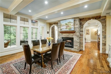 **Outstanding custom French country home in Kinloch with front on Kinloch Golf Club in Virginia - for sale on GolfHomes.com, golf home, golf lot