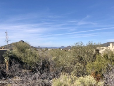 Permit ready plans available with this elevated custom homesite on Desert Mountain Club - Apache Golf Course in Arizona - for sale on GolfHomes.com, golf home, golf lot