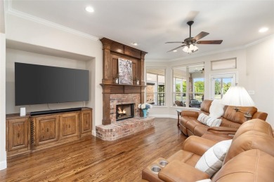 This home is perfectly situated with scenic views of the 3rd on Heritage Ranch Golf and Country Club in Texas - for sale on GolfHomes.com, golf home, golf lot