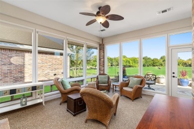 This home is perfectly situated with scenic views of the 3rd on Heritage Ranch Golf and Country Club in Texas - for sale on GolfHomes.com, golf home, golf lot