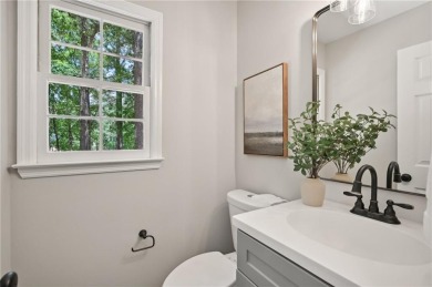 Welcome to this beautifully renovated 5-bedroom, 3.5-bathroom on Brookstone Golf and Country Club in Georgia - for sale on GolfHomes.com, golf home, golf lot