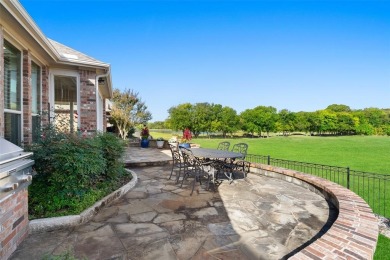 This home is perfectly situated with scenic views of the 3rd on Heritage Ranch Golf and Country Club in Texas - for sale on GolfHomes.com, golf home, golf lot