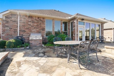 This home is perfectly situated with scenic views of the 3rd on Heritage Ranch Golf and Country Club in Texas - for sale on GolfHomes.com, golf home, golf lot