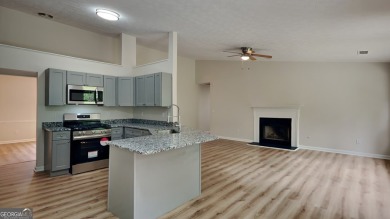 This renovated 3 bedroom, 2 bathroom home offers modern living on Mystery Valley Golf Course in Georgia - for sale on GolfHomes.com, golf home, golf lot