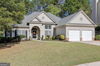 Refreshing ranch-style home perfectly positioned on a level on Bentwater Golf Club in Georgia - for sale on GolfHomes.com, golf home, golf lot