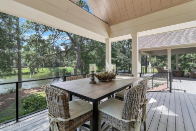 SIMPLY STUNNING - This beautifully appointed 5BD/5BA home offers on Long Cove Club in South Carolina - for sale on GolfHomes.com, golf home, golf lot