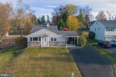 Opportunity knocks with this 3 Bedroom, 2 Full and 1 Half bath on Flourtown Country Club in Pennsylvania - for sale on GolfHomes.com, golf home, golf lot