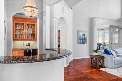 Experience elegant living in this custom-built home nestled in on Walnut Creek Country Club in Texas - for sale on GolfHomes.com, golf home, golf lot