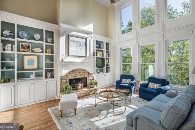 Exceptional Chestatee residence, professionally landscaped on Chestatee Golf Club in Georgia - for sale on GolfHomes.com, golf home, golf lot