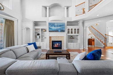Experience elegant living in this custom-built home nestled in on Walnut Creek Country Club in Texas - for sale on GolfHomes.com, golf home, golf lot