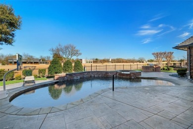 Experience elegant living in this custom-built home nestled in on Walnut Creek Country Club in Texas - for sale on GolfHomes.com, golf home, golf lot