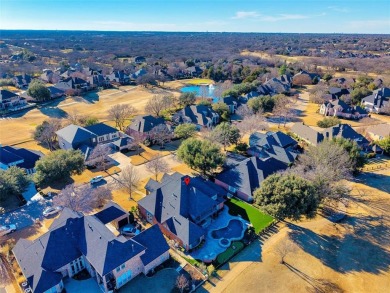 Experience elegant living in this custom-built home nestled in on Walnut Creek Country Club in Texas - for sale on GolfHomes.com, golf home, golf lot
