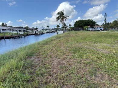 Direct Sailboat Access Waterfront Lot w/ Prime Location in Cape on El Rio Golf Course and Club in Florida - for sale on GolfHomes.com, golf home, golf lot
