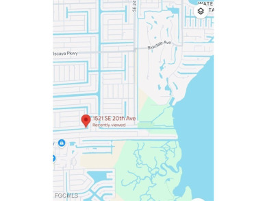 Direct Sailboat Access Waterfront Lot w/ Prime Location in Cape on El Rio Golf Course and Club in Florida - for sale on GolfHomes.com, golf home, golf lot