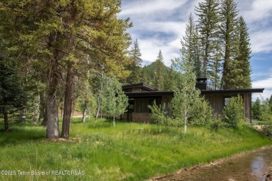 Nestled against the Bridger-Teton National Forest, 15415 Tall on Snake River Sporting Club in Wyoming - for sale on GolfHomes.com, golf home, golf lot