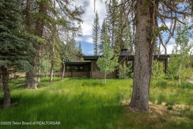 Nestled against the Bridger-Teton National Forest, 15415 Tall on Snake River Sporting Club in Wyoming - for sale on GolfHomes.com, golf home, golf lot