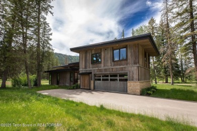 Nestled against the Bridger-Teton National Forest, 15415 Tall on Snake River Sporting Club in Wyoming - for sale on GolfHomes.com, golf home, golf lot