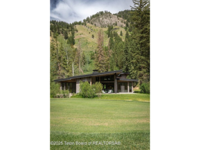 Nestled against the Bridger-Teton National Forest, 15415 Tall on Snake River Sporting Club in Wyoming - for sale on GolfHomes.com, golf home, golf lot