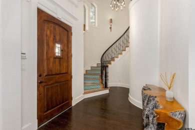 Discover timeless elegance in this stunning two-story home on Cascades Golf Club in Texas - for sale on GolfHomes.com, golf home, golf lot