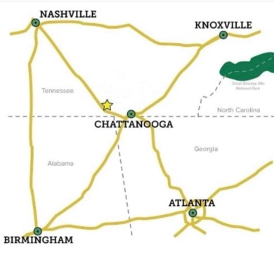 Six Acres of Elevated Luxury. Premier Bluff Lot in Jasper on Sequatchie Valley Golf and Country Club in Tennessee - for sale on GolfHomes.com, golf home, golf lot
