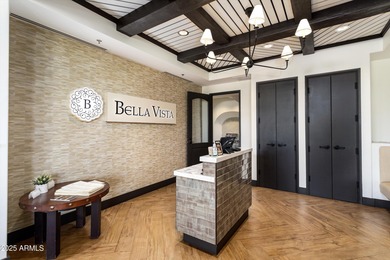 This favored Encanto model is located within walking distance of on Corte Bella Golf Club in Arizona - for sale on GolfHomes.com, golf home, golf lot