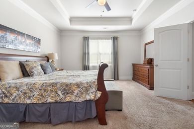 This charming 3-bedroom, 2-bath home is nestled in the sought on Canongate At Heron Bay in Georgia - for sale on GolfHomes.com, golf home, golf lot