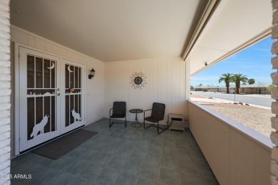 Stop By And View This Expanded Coconino Model Home On Hole on Sun City Lakes West and East in Arizona - for sale on GolfHomes.com, golf home, golf lot