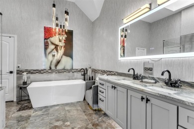 Stunning golf course retreat featuring 4 bedrooms, 3 and a half on The Clubs at Prestonwood in Texas - for sale on GolfHomes.com, golf home, golf lot