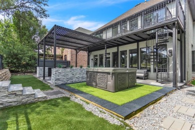 Stunning golf course retreat featuring 4 bedrooms, 3 and a half on The Clubs at Prestonwood in Texas - for sale on GolfHomes.com, golf home, golf lot