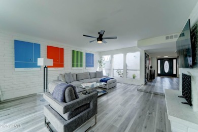 Terrific on-trend fully remodeled single level 2 bdrm/2 bath on Scottsdale Shadows in Arizona - for sale on GolfHomes.com, golf home, golf lot