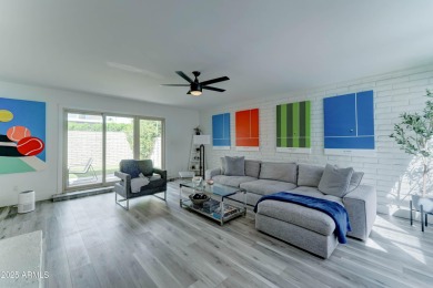 Terrific on-trend fully remodeled single level 2 bdrm/2 bath on Scottsdale Shadows in Arizona - for sale on GolfHomes.com, golf home, golf lot