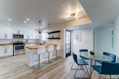 Terrific on-trend fully remodeled single level 2 bdrm/2 bath on Scottsdale Shadows in Arizona - for sale on GolfHomes.com, golf home, golf lot