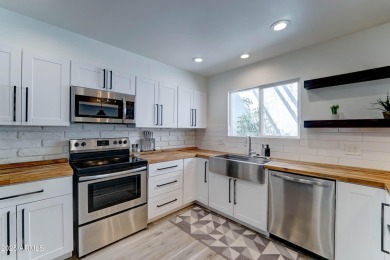 Terrific on-trend fully remodeled single level 2 bdrm/2 bath on Scottsdale Shadows in Arizona - for sale on GolfHomes.com, golf home, golf lot