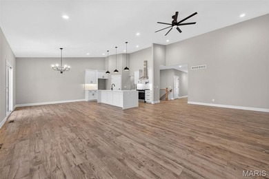 Custom-built new construction ranch nestled in a coveted gated on Incline Village Golf Course in Missouri - for sale on GolfHomes.com, golf home, golf lot