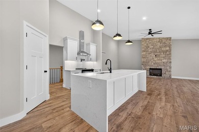 Custom-built new construction ranch nestled in a coveted gated on Incline Village Golf Course in Missouri - for sale on GolfHomes.com, golf home, golf lot