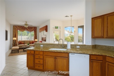 This sought-after Regal model single-family residence offers 3 on Highland Falls Golf Club in Nevada - for sale on GolfHomes.com, golf home, golf lot
