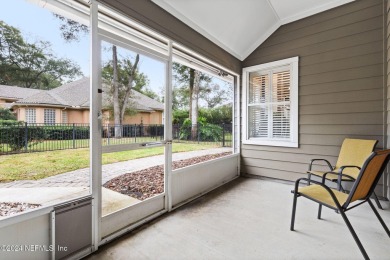 This elegant southern-style pool home in  prestigious Queens on Queens Harbour Yacht and Country Club in Florida - for sale on GolfHomes.com, golf home, golf lot