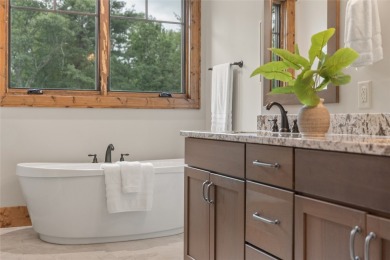 Discover the ultimate mountain living experience with this newly on Natures Walk At Chinquapin in North Carolina - for sale on GolfHomes.com, golf home, golf lot