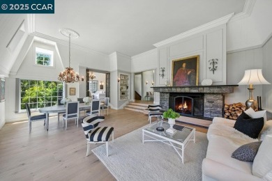 Perched above the 5th Fairway of Orinda Country Club, this on Orinda Country Club in California - for sale on GolfHomes.com, golf home, golf lot