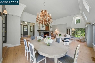 Perched above the 5th Fairway of Orinda Country Club, this on Orinda Country Club in California - for sale on GolfHomes.com, golf home, golf lot
