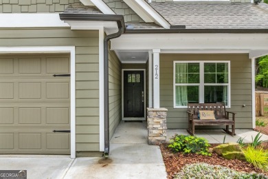 Ready to call this recently built home in Lake Arrowhead on The Highlands Course at Lake Arrowhead in Georgia - for sale on GolfHomes.com, golf home, golf lot