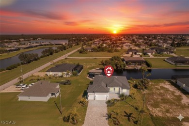 Luxury 2025 Gulf Access New Construction Home near the future on Burnt Store Golf Club in Florida - for sale on GolfHomes.com, golf home, golf lot