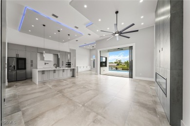 Luxury 2025 Gulf Access New Construction Home near the future on Burnt Store Golf Club in Florida - for sale on GolfHomes.com, golf home, golf lot