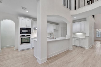 Elegant European style two story home on Lantana Golf course on Lantana Golf Club in Texas - for sale on GolfHomes.com, golf home, golf lot