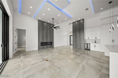 Luxury 2025 Gulf Access New Construction Home near the future on Burnt Store Golf Club in Florida - for sale on GolfHomes.com, golf home, golf lot