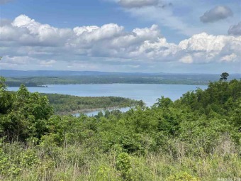 BEAUTIFUL LAKE & MOUNTAIN VIEWS from the top of Pryor Mountain on Red Apple Inn & Country Club in Arkansas - for sale on GolfHomes.com, golf home, golf lot